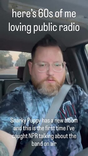 I started recording myself in my driveway once I heard a radio story about Snarky Puppy from WMPN @mpbonline and clipped this...