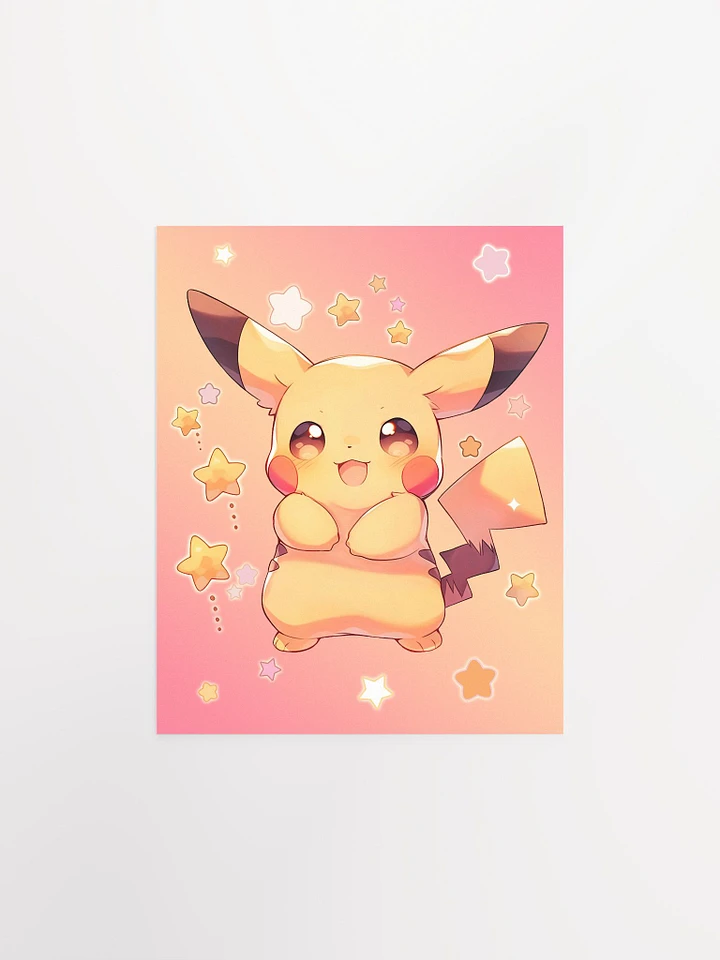 Starry Pikachu- Print product image (1)
