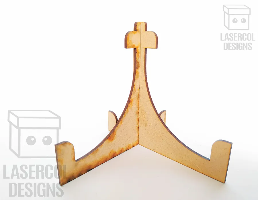 Easel Plate Stand Set 1 - Laser Cut Files product image (9)