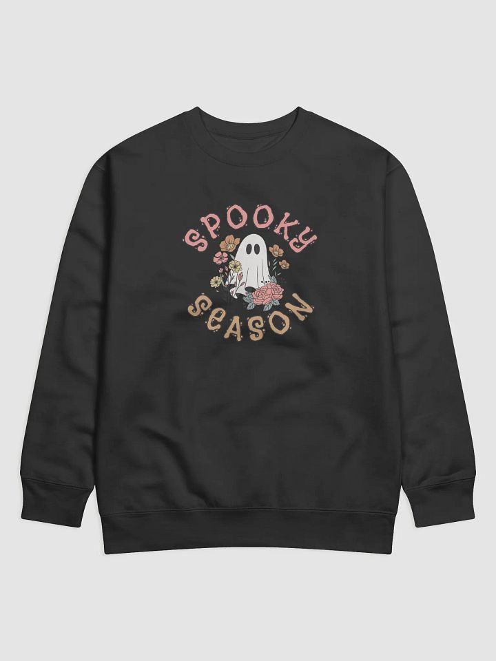Spooky Season Ghost Floral Sweatshirt product image (1)