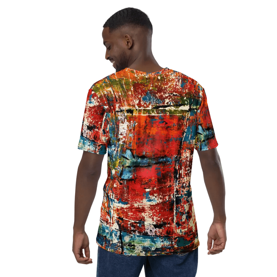 original abstract painting on all over printed tshirt product image (12)