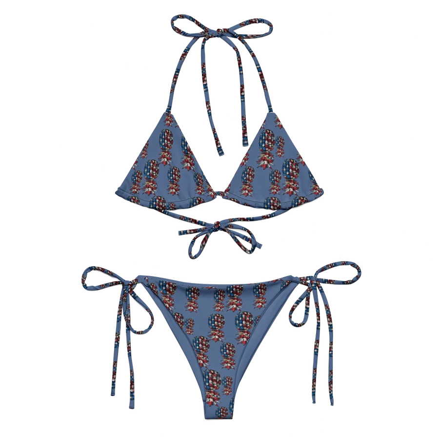 American Flag Upside-Down Pineapple Bikini product image (20)