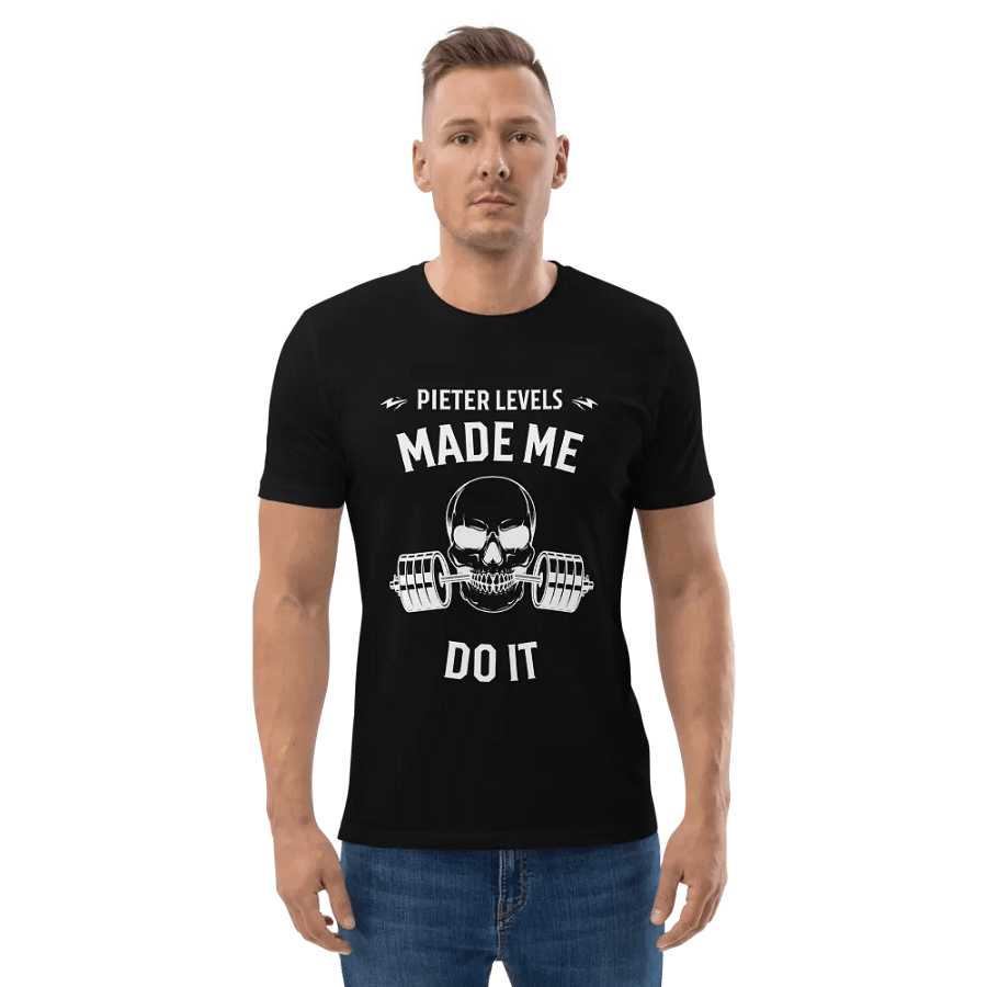 PIETER LEVELS MADE ME DO IT Organic Tee product image (2)