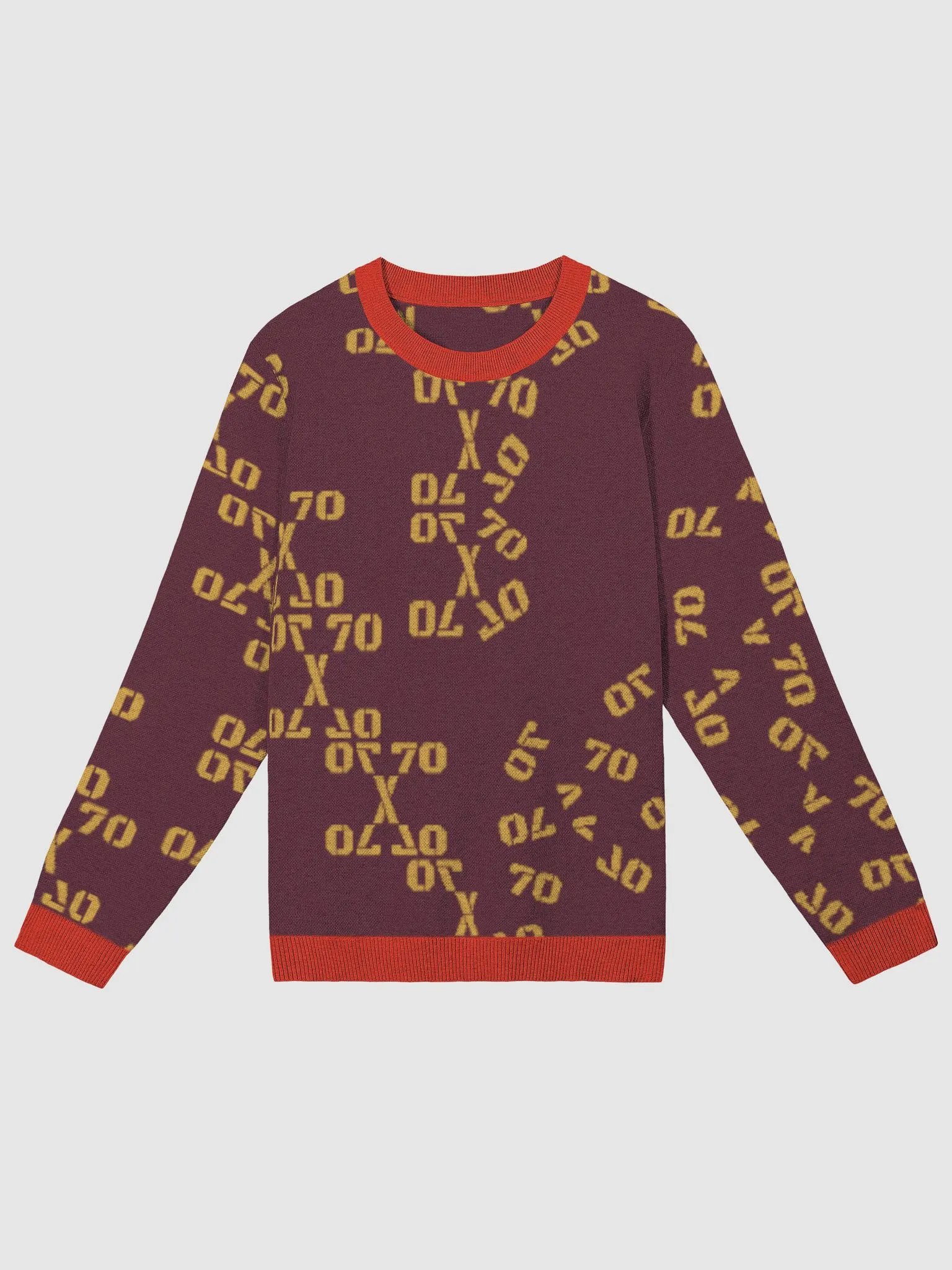 The Lives On HIGH | 777 | UNISEX Knitted Crewneck Sweater | 008 product image (1)