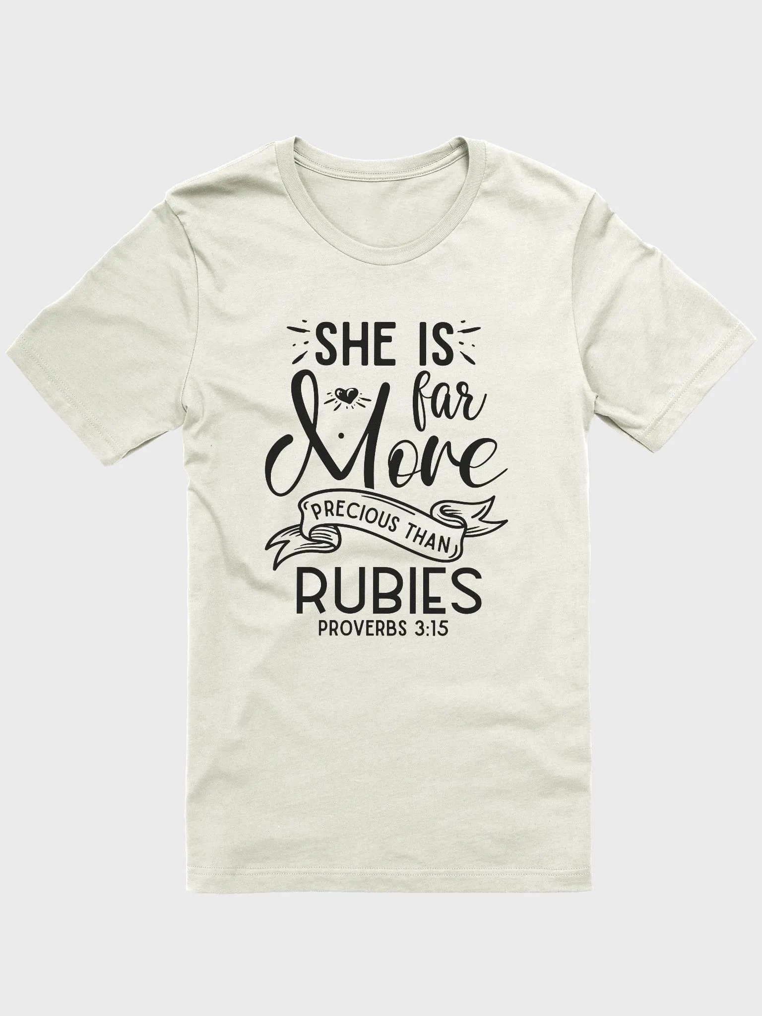 She is more precious than rubies | Christian| Faith | Inspirational product image (5)