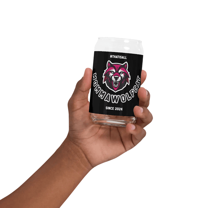 MOMMAWOLFCAT Can-Shaped Glass product image (32)
