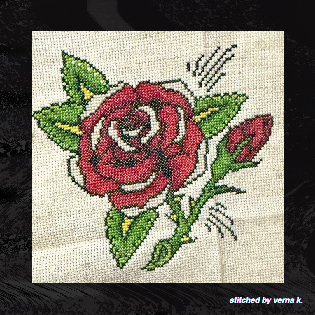 Thorny Rose with Bud Pattern product image (2)