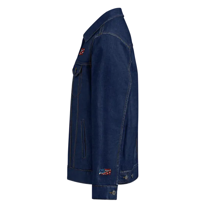 Denim Jacket: America First product image (9)