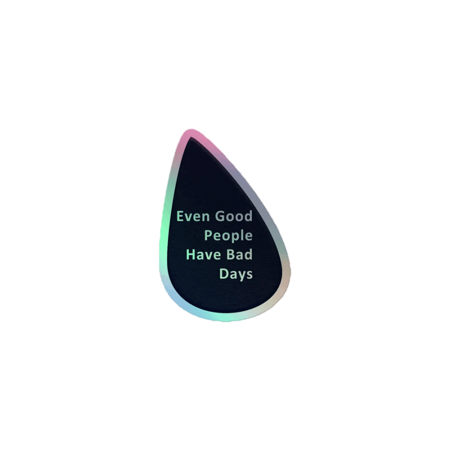 Even Good People Holographic Sticker product image (1)