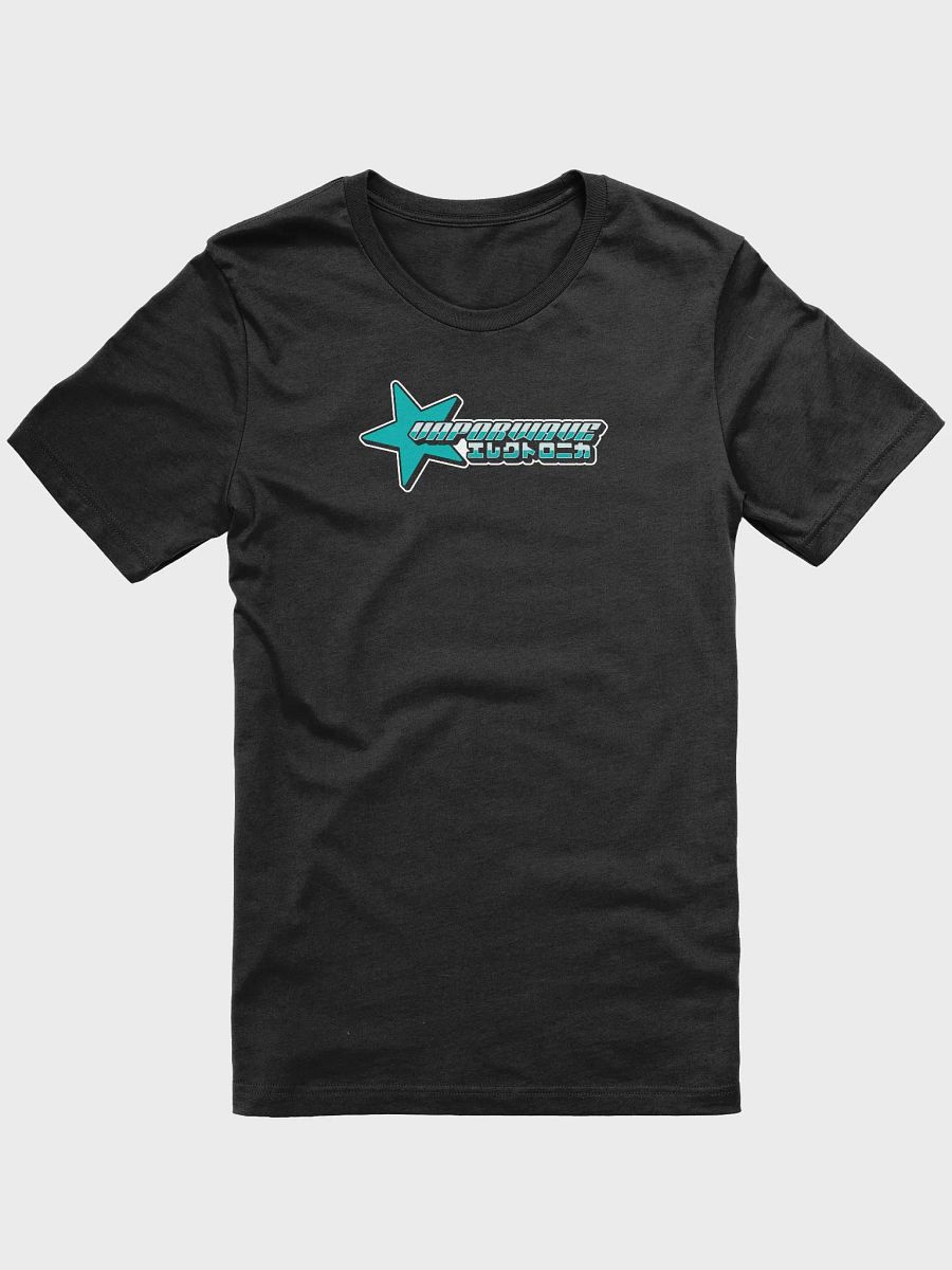 Retro Vaporwave T-Shirt – Chrome Aesthetic with Kanji Design product image (1)
