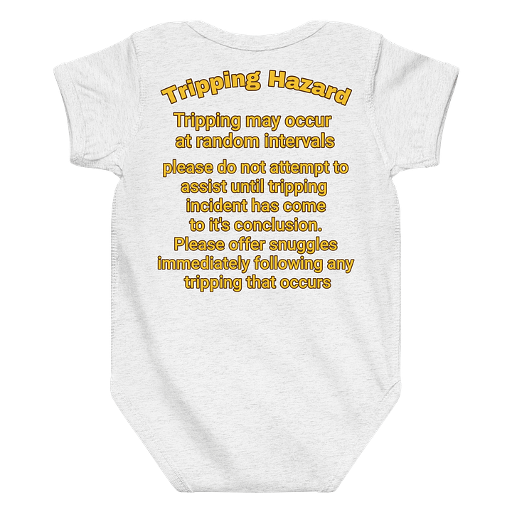 Warning! Tripping Hazard Onesie product image (13)