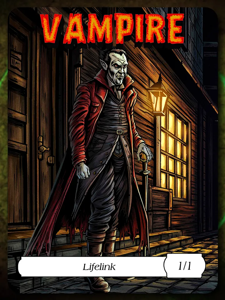 Vampire 1/1 Full Art Token product image (1)