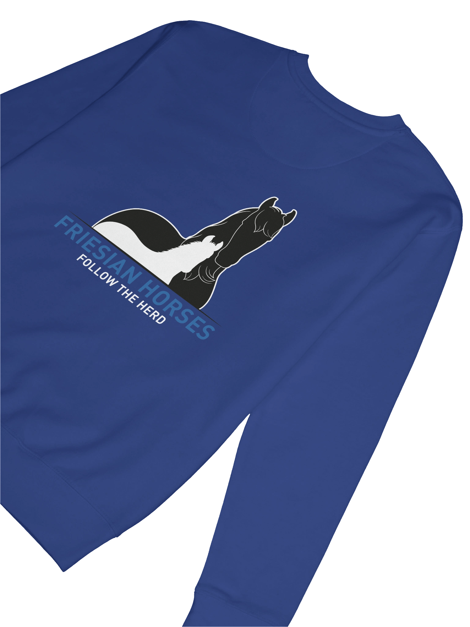 Premium Friesian horses logo Sweatshirt product image (8)