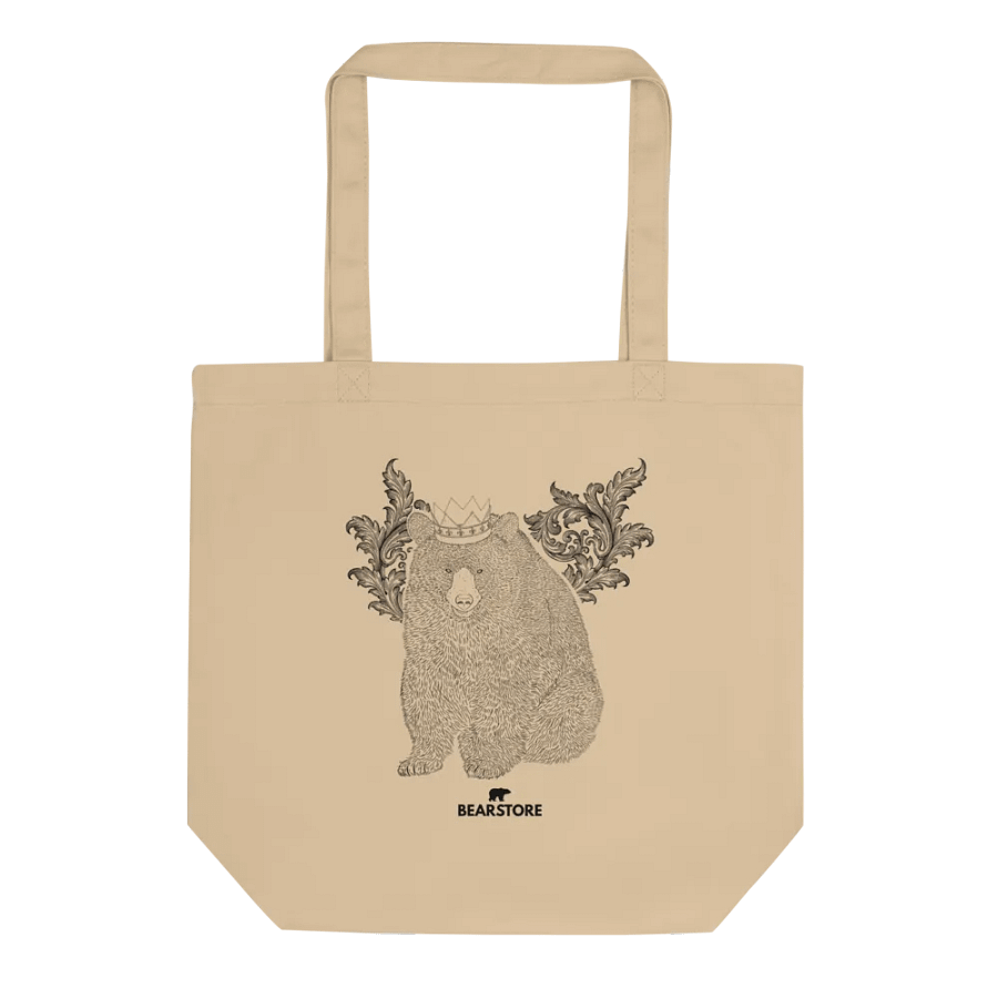 Bear King Eco Tote Bag product image (1)