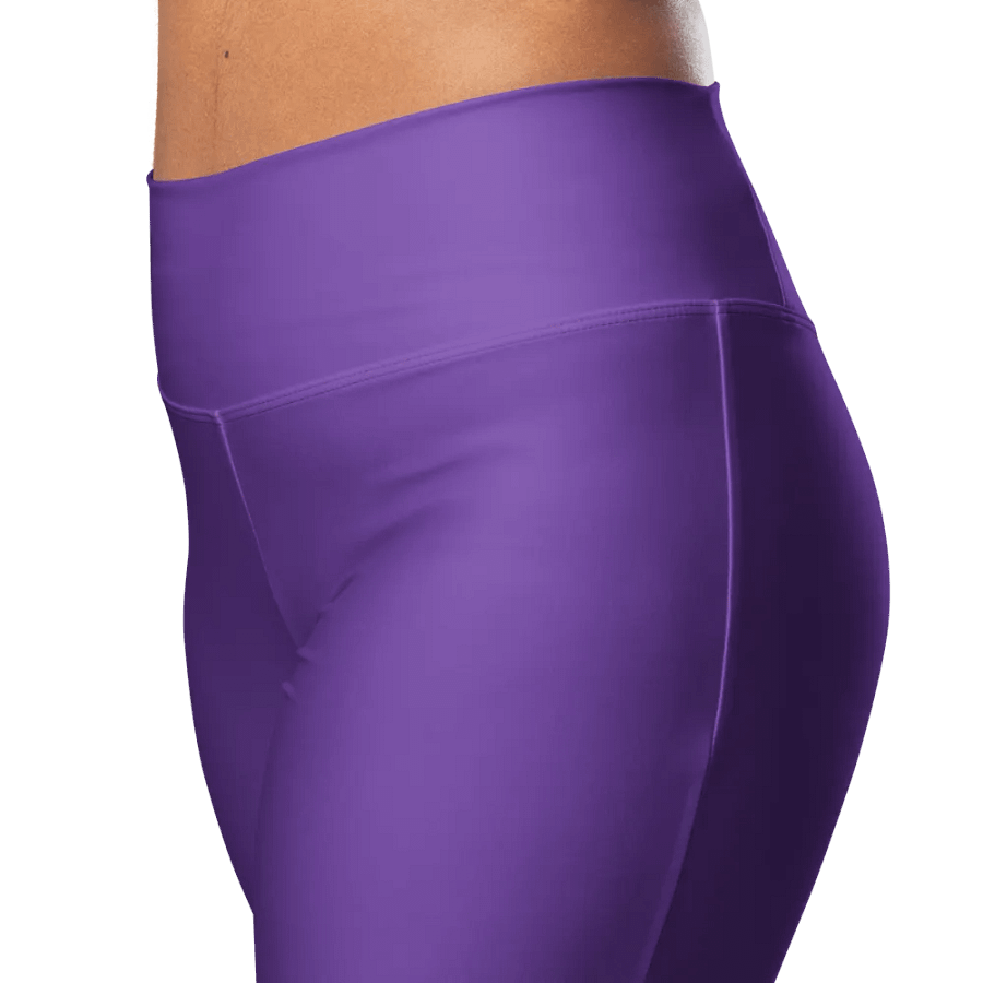 flare leggings- purple product image (4)