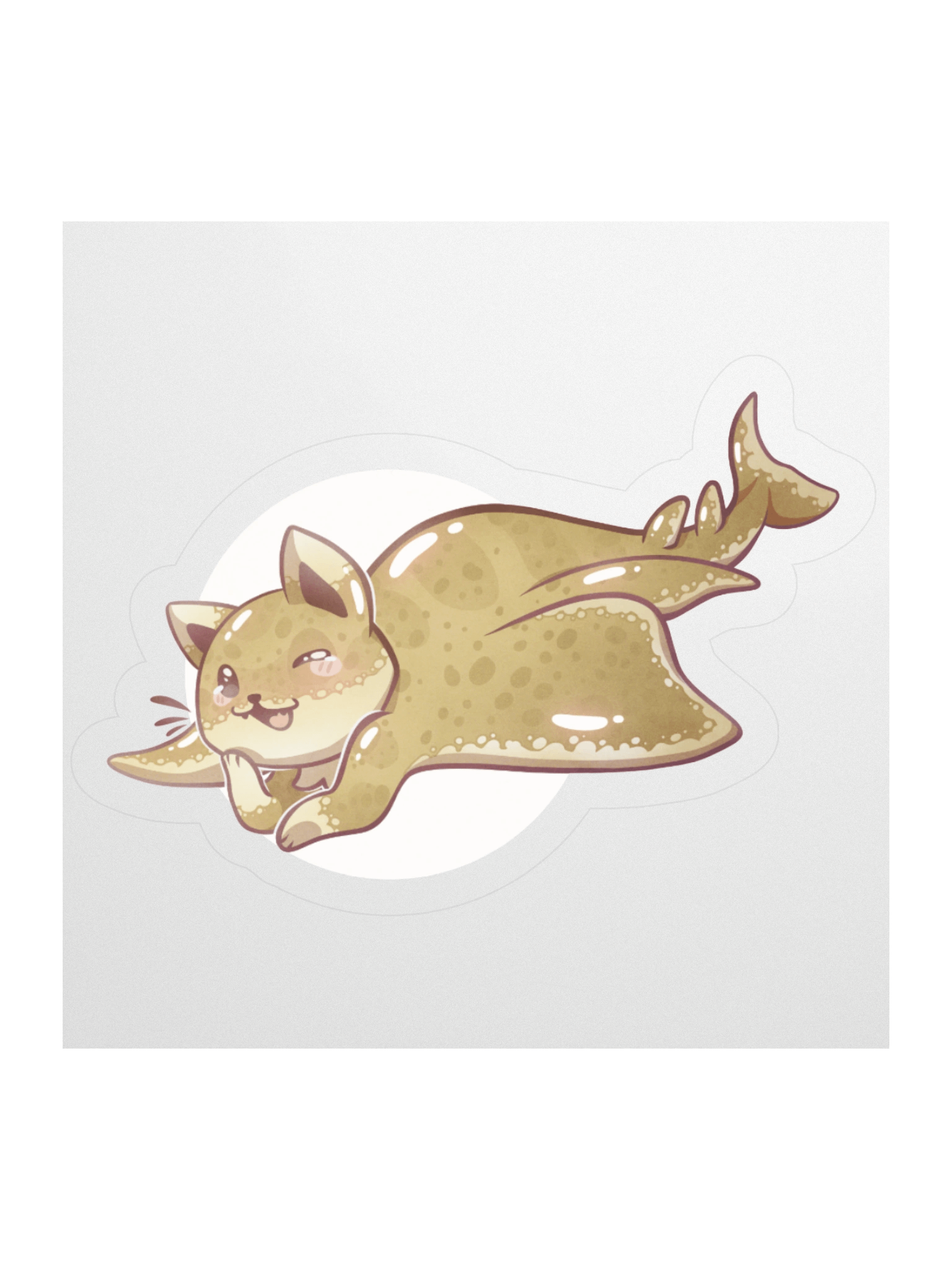 CATSHARK - Angelshark - sticker product image (1)