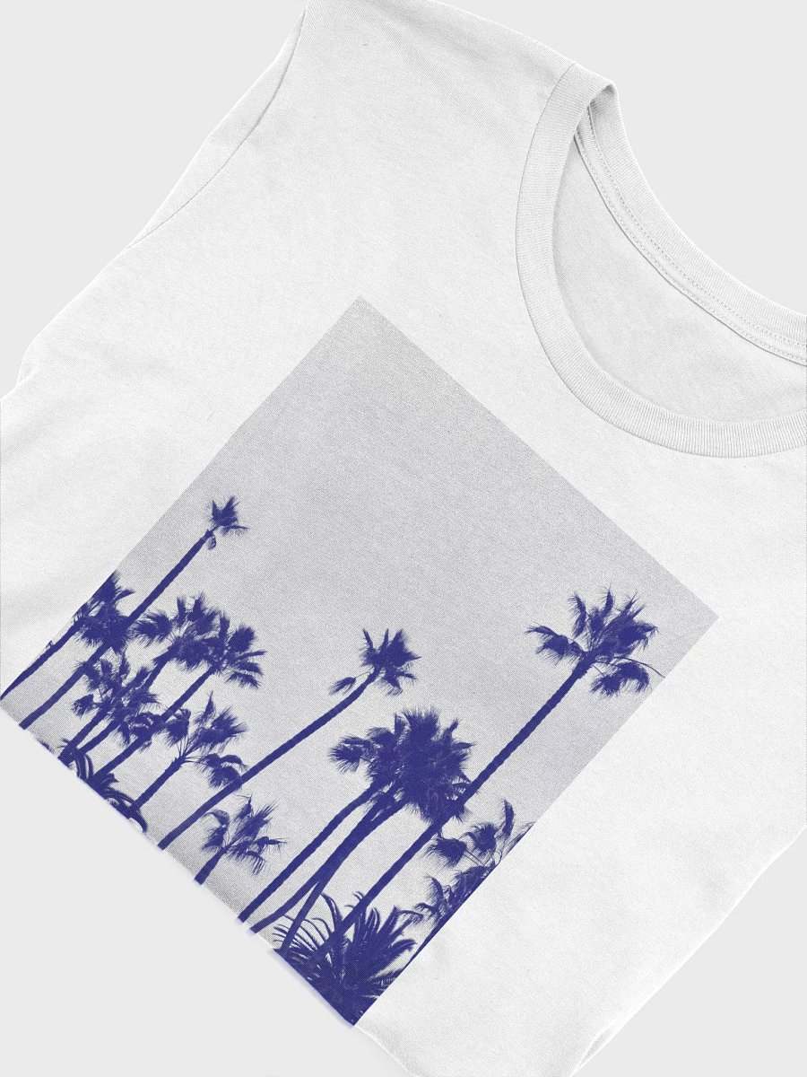 SERHANT. Miami Palm Trees White T-Shirt product image (4)