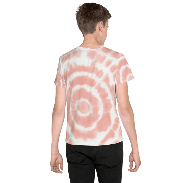 Pink Dream Tie-Dye Youth T-Shirt product image (2)