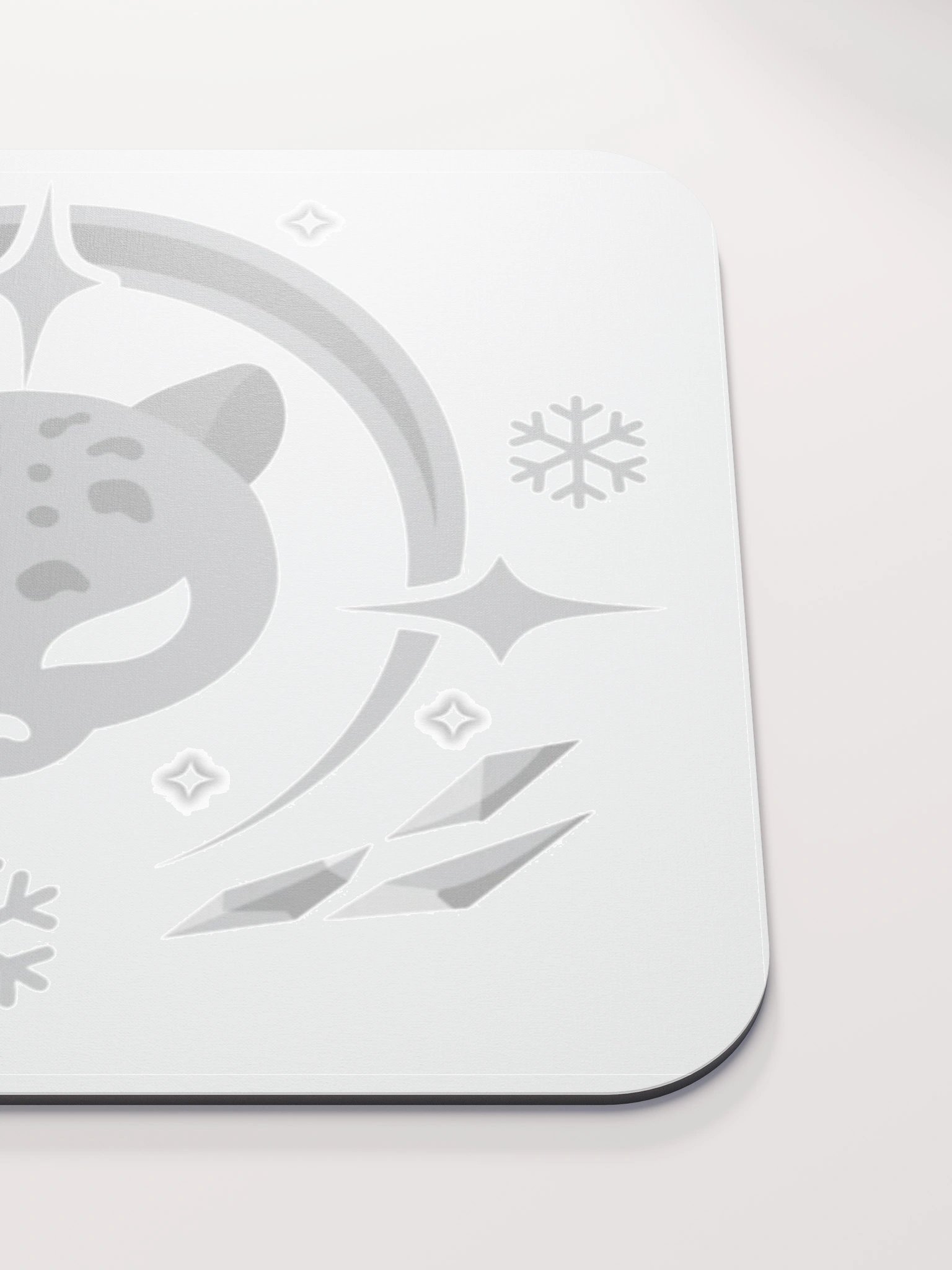 Mimi Icon Black White Mousepad product image (5)