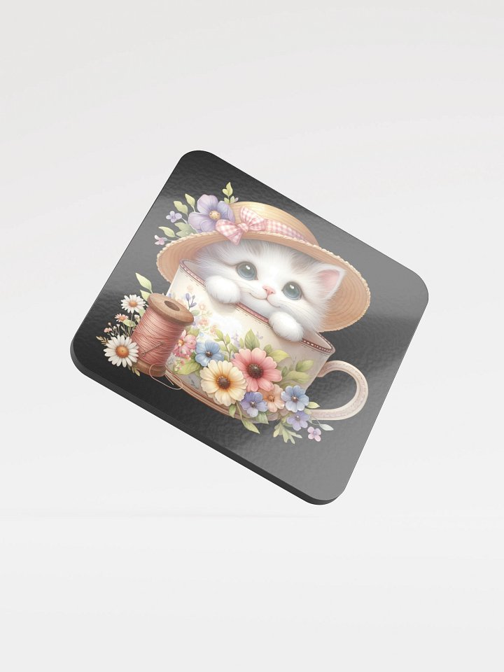 Whimsical Kitty Coaster Set product image (2)