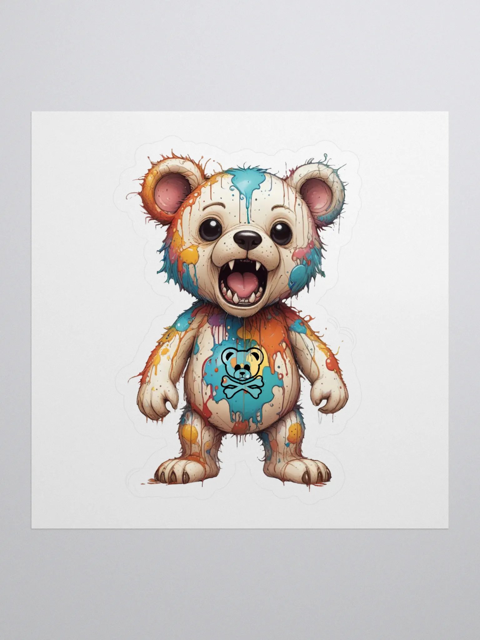 Snarling Splatter Teddy product image (1)