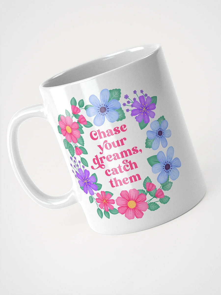 Chase your dreams catch them - Motivational Mug product image (3)