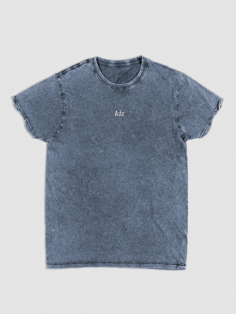 KIZ - EMBROIDERY - DENIM TEE - BLUE product image (3)