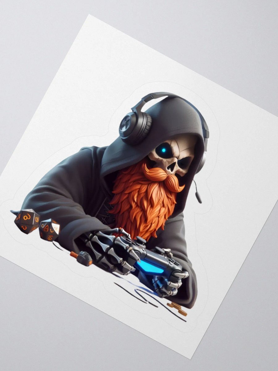 Deadmanfred Logo Sticker product image (3)