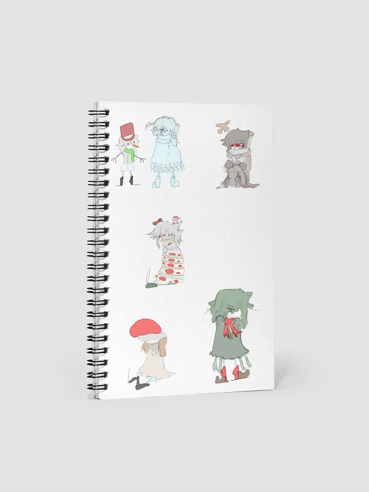 365!! daily character dictionary note book dark christmas product image (1)