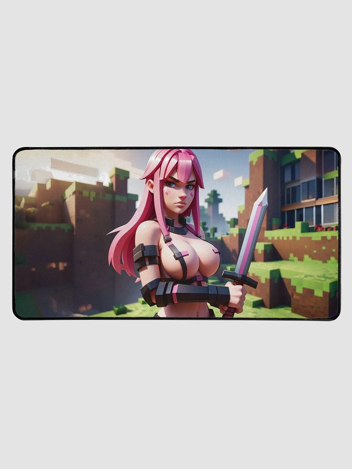 Pixel Warrior Desk Mat product image (1)
