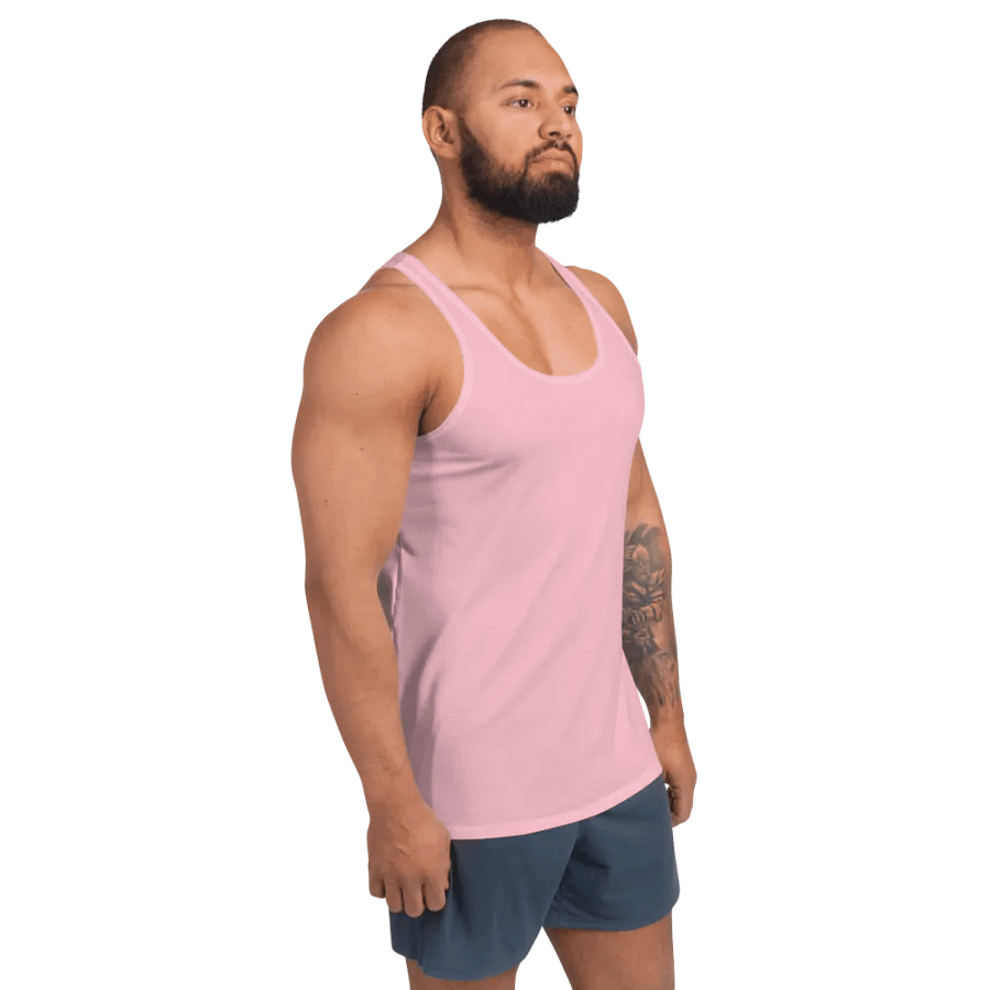 Plain Color Pink Tank Top product image (4)
