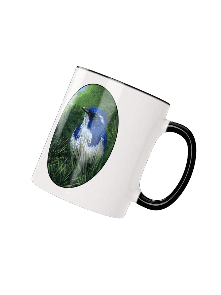 Blue Flycatcher Ceramic Mug product image (10)