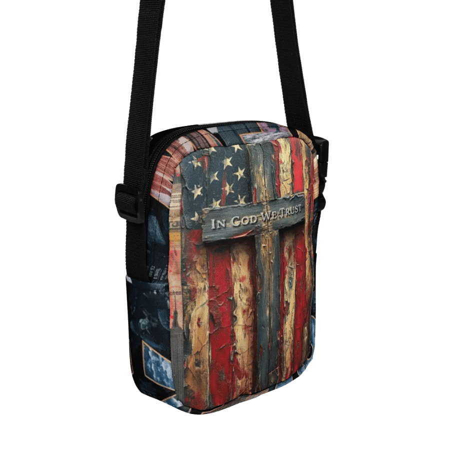 Buhay Tuklas Liberty Cityscape All-Over Print Crossbody Bag product image (3)