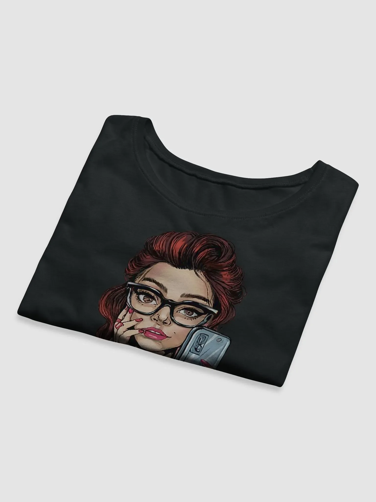 Glam Selfie Queen Crop Tee product image (22)