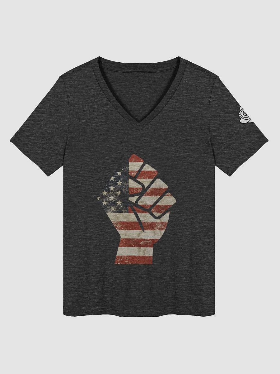 Rise Up Women's Relaxed V-Neck T-Shirt product image (2)
