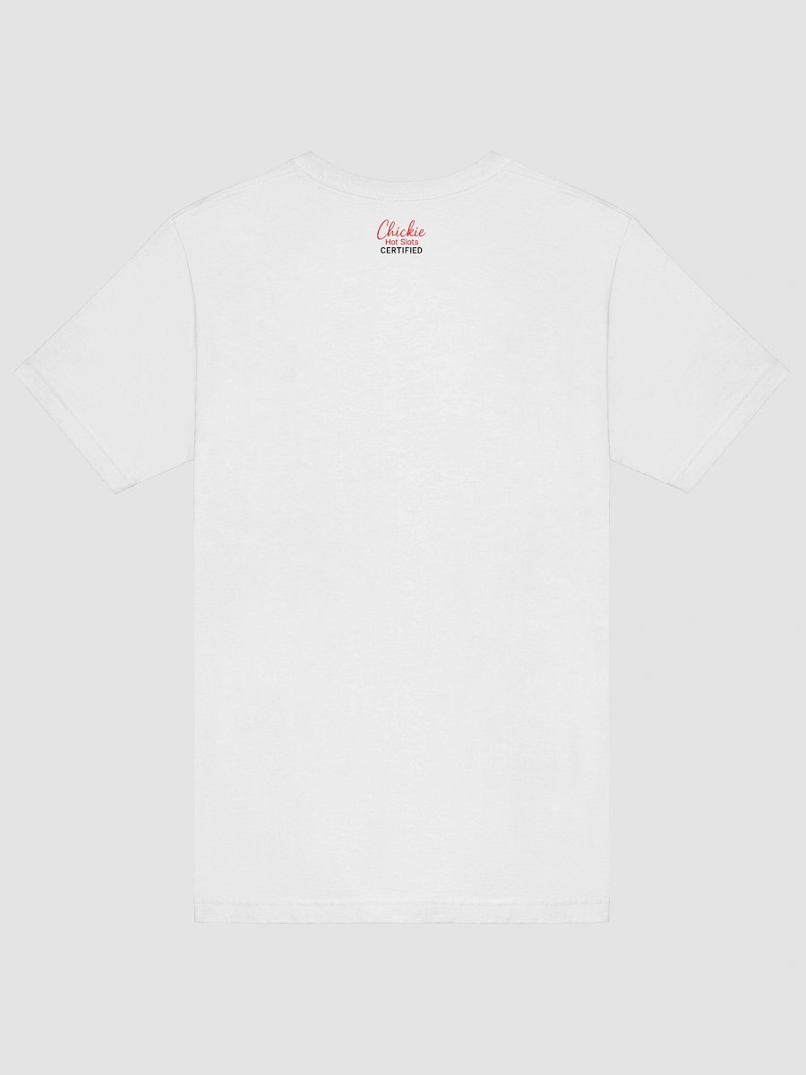I Love Jackpots! – Chickie White Tee (❤️ Heart Edition) product image (7)