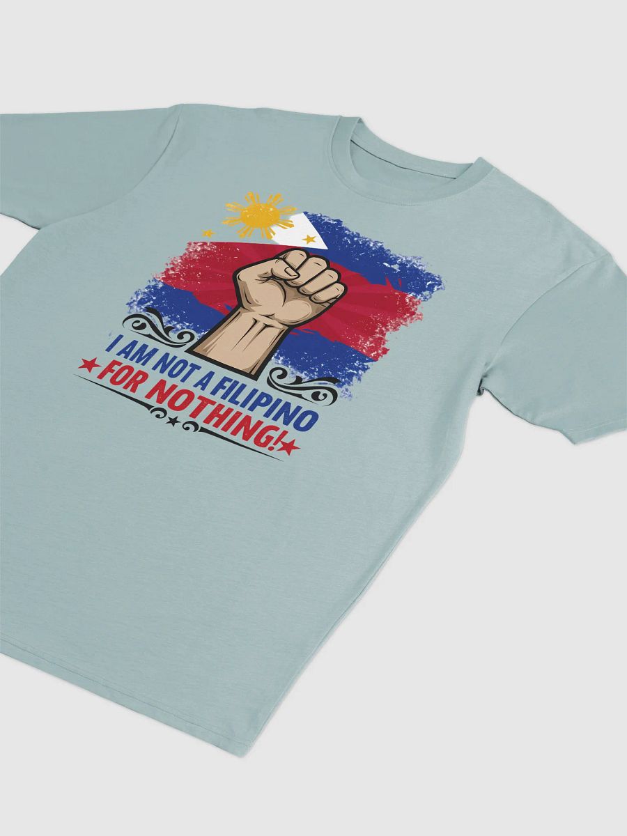 Proud Filipino Fist T-Shirt - Patriotic Philippines Heritage Tee product image (9)