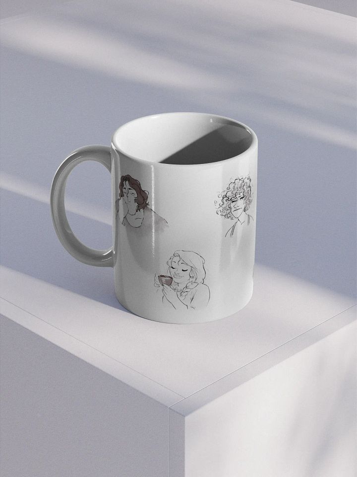 Morning Faces Glossy Mug product image (1)