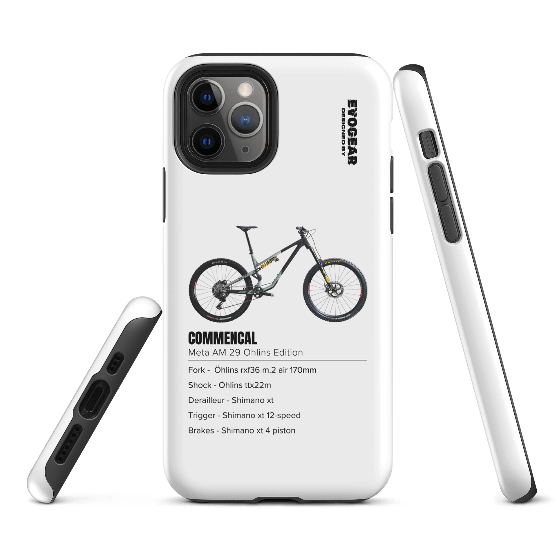 White Commencal Meta AM iPhone Case product image (3)