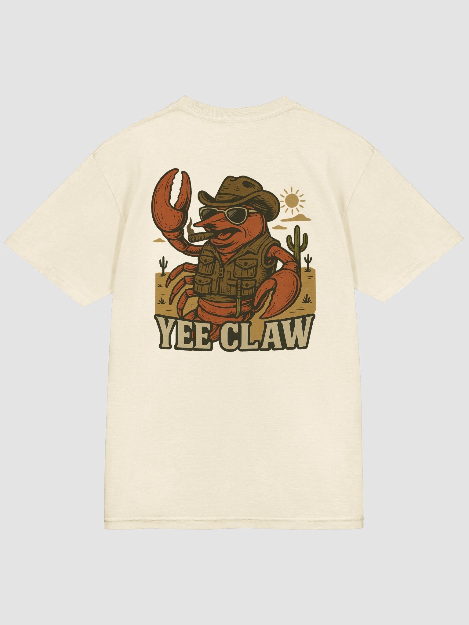 Yee Claw – Crawfish Cowboy Outlaw Design product image (3)