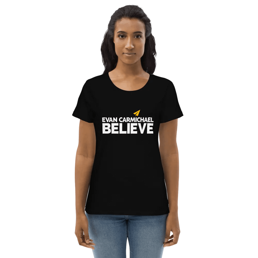 Evan Carmichael #Believe Stanley/Stella Women's Fitted Eco Tee product image (12)