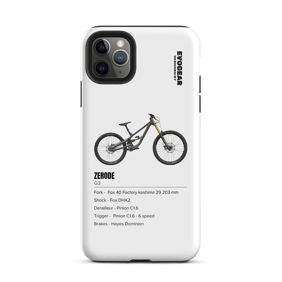 White ZERODE G3 iPhone Case product image (51)