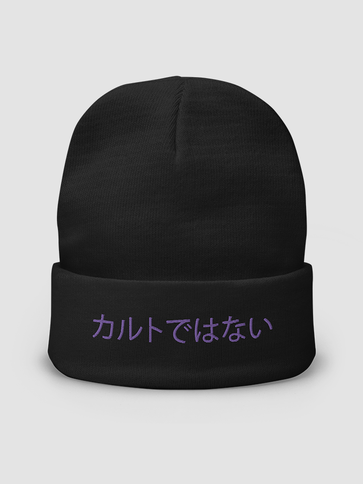 ( not a cult ) Embroidered Beanie product image (2)