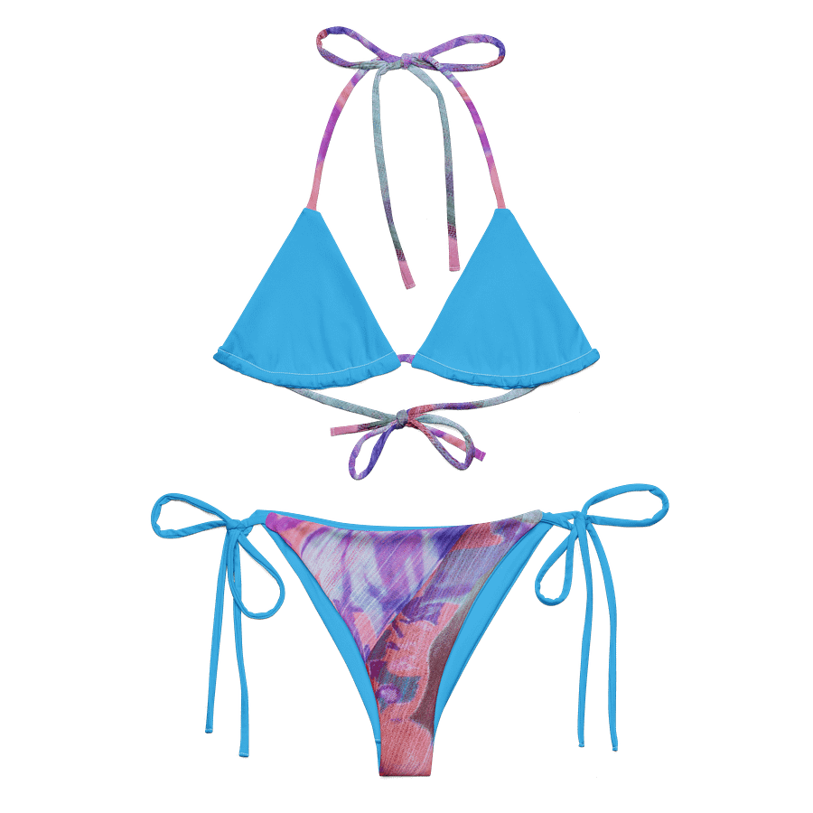Paradise Breeze String Bikini in Sky Blue Color product image (1)