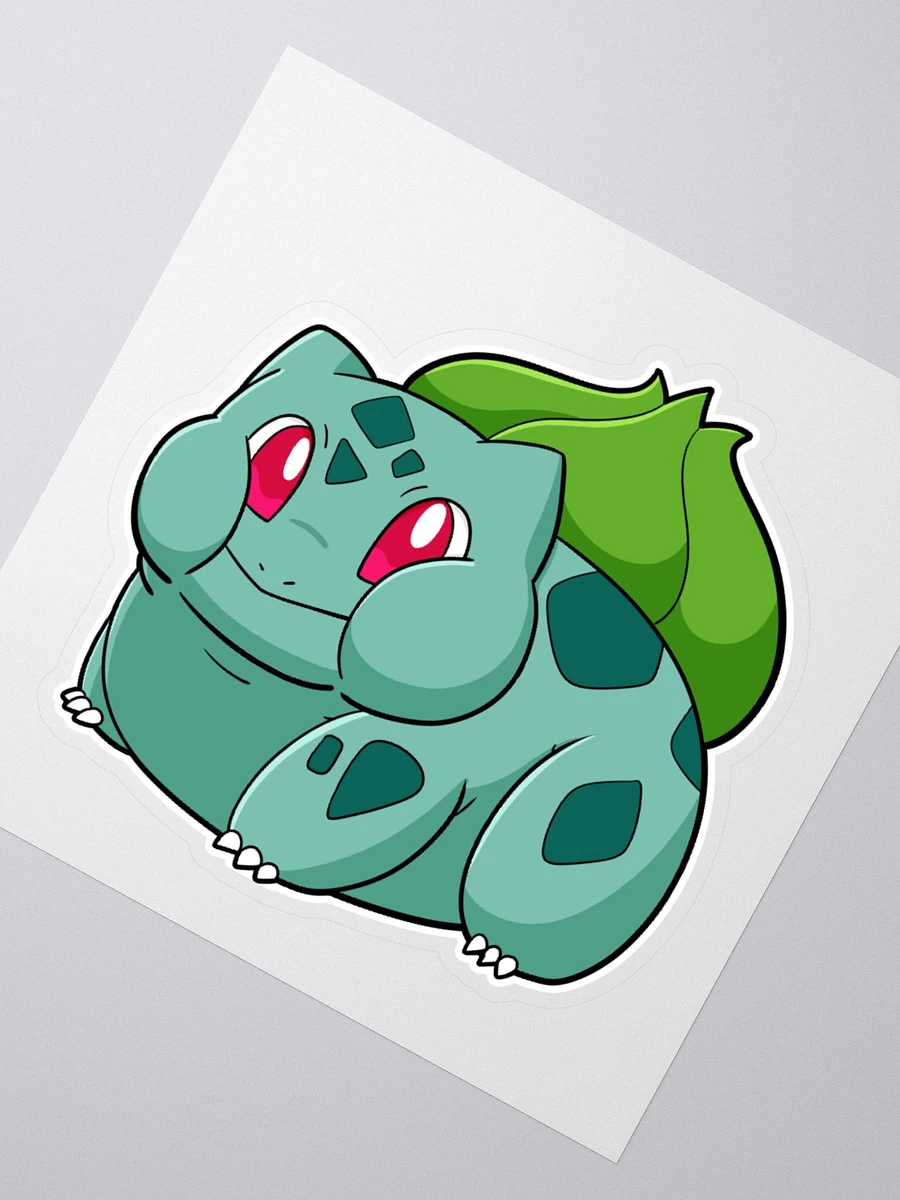 Chubby Bulbasaur Large Sticker product image (2)