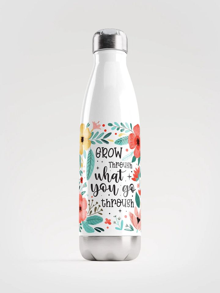 Grow Through Stainless Steel Water Bottle product image (1)