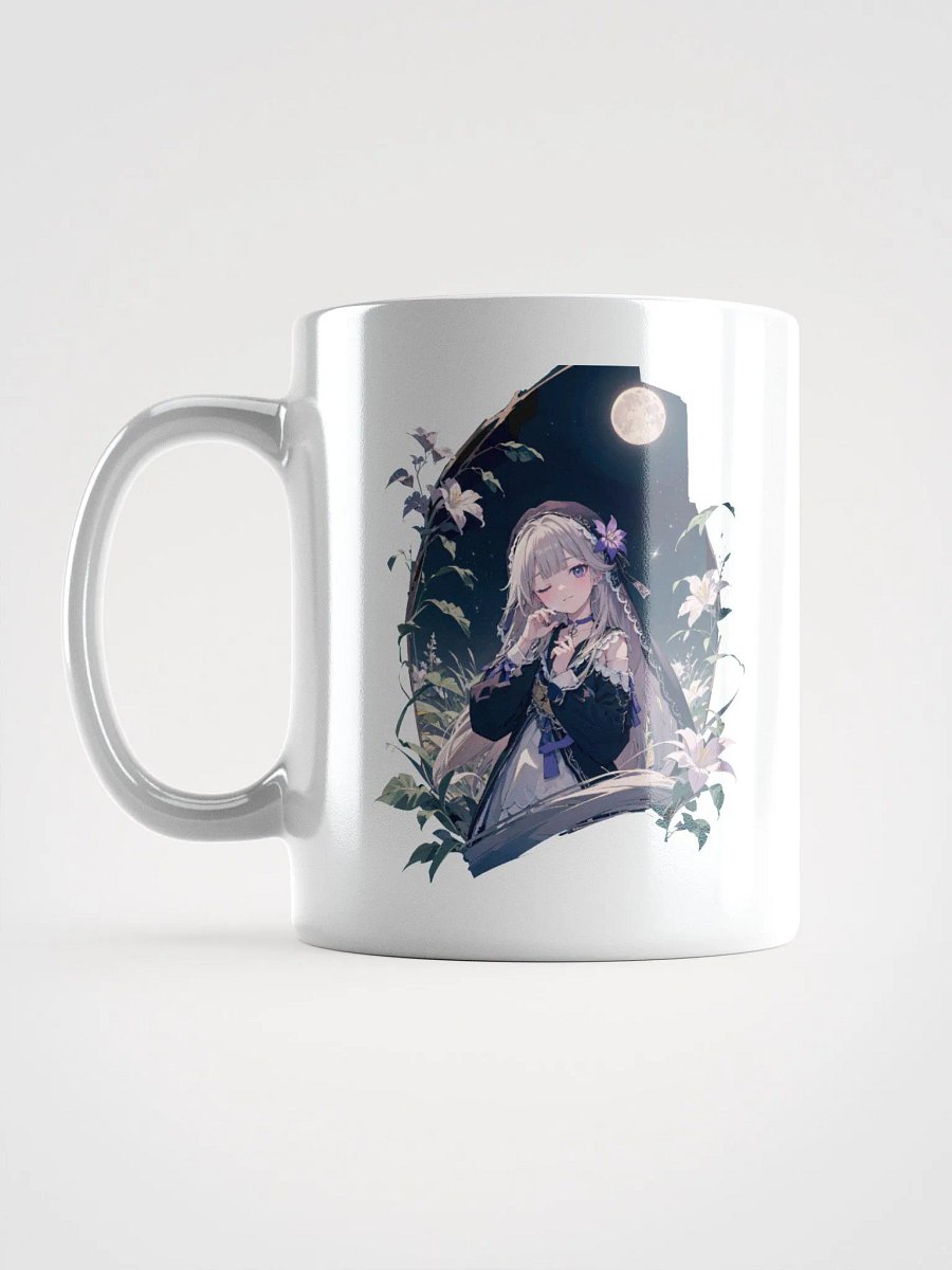 White Glossy Mug - Herta (Honkai Star Rail) product image (6)