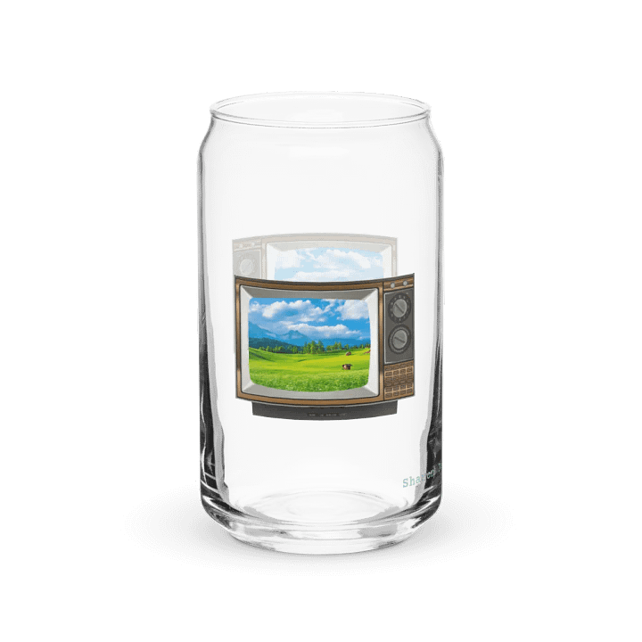 Vintage TV Scenic View Glass Set product image (1)