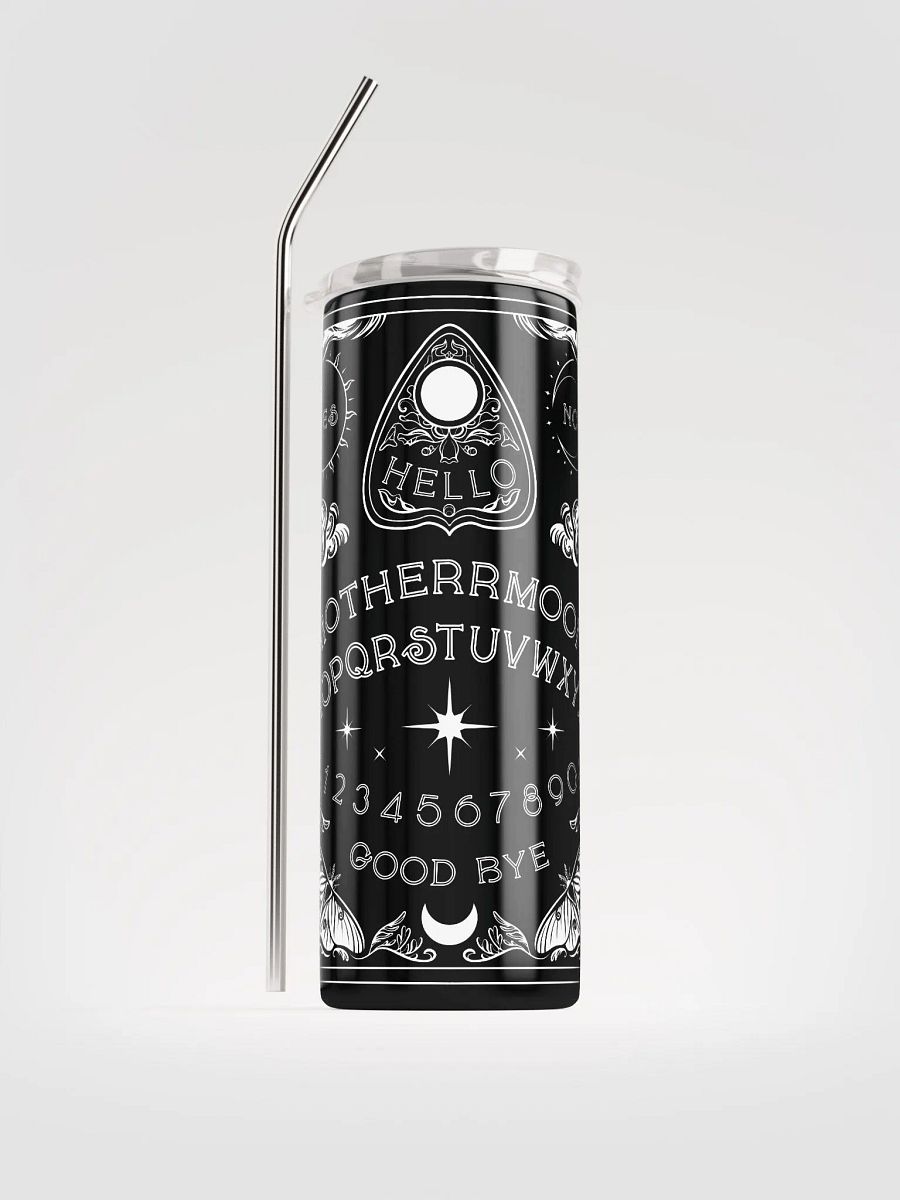 MM 𝖘𝖕𝖎𝖗𝖎𝖙𝖇𝖔𝖆𝖗𝖉 stainless steel tumbler w/ reusable straw product image (1)