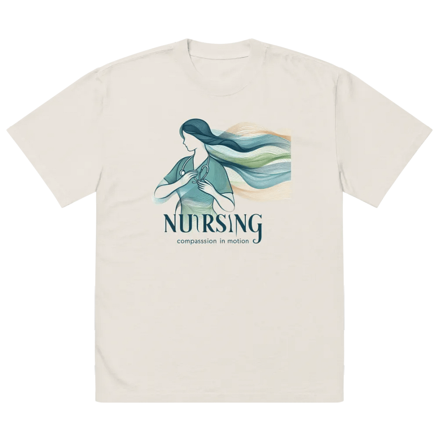 Compassion in Motion Nurse Illustration T-Shirt product image (31)